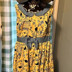 spring pinup dress